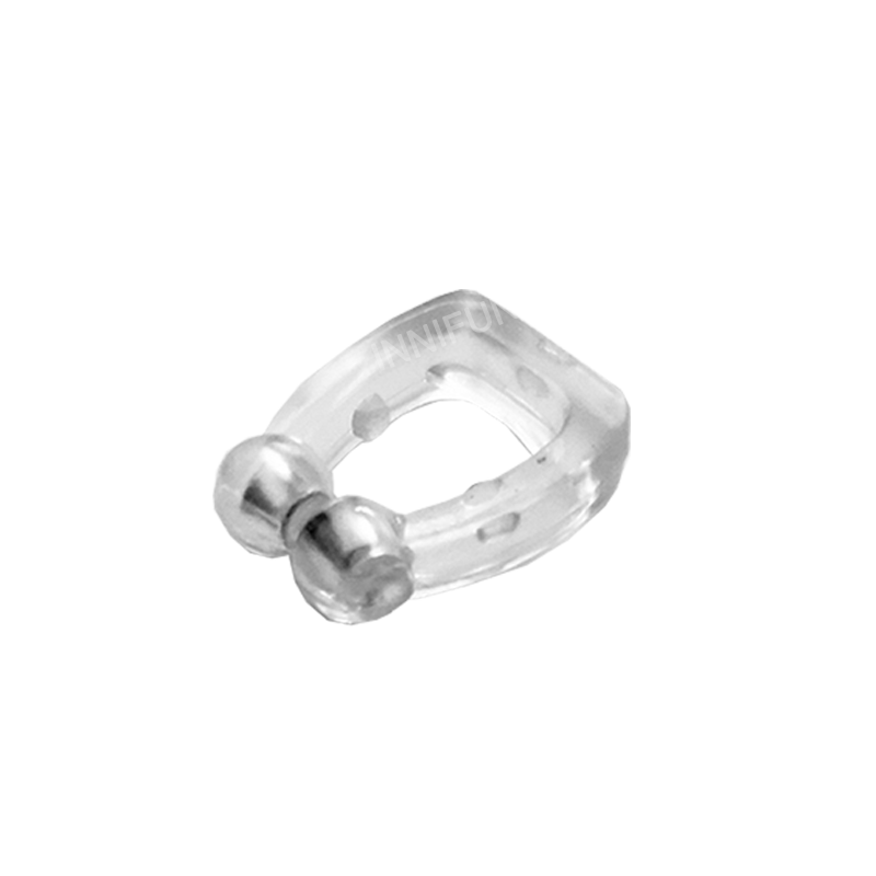 Silikon magnetisk anti snorke stopp snorking neseklemme sovebrett sovehjelp apnévakt nattenhet med etui