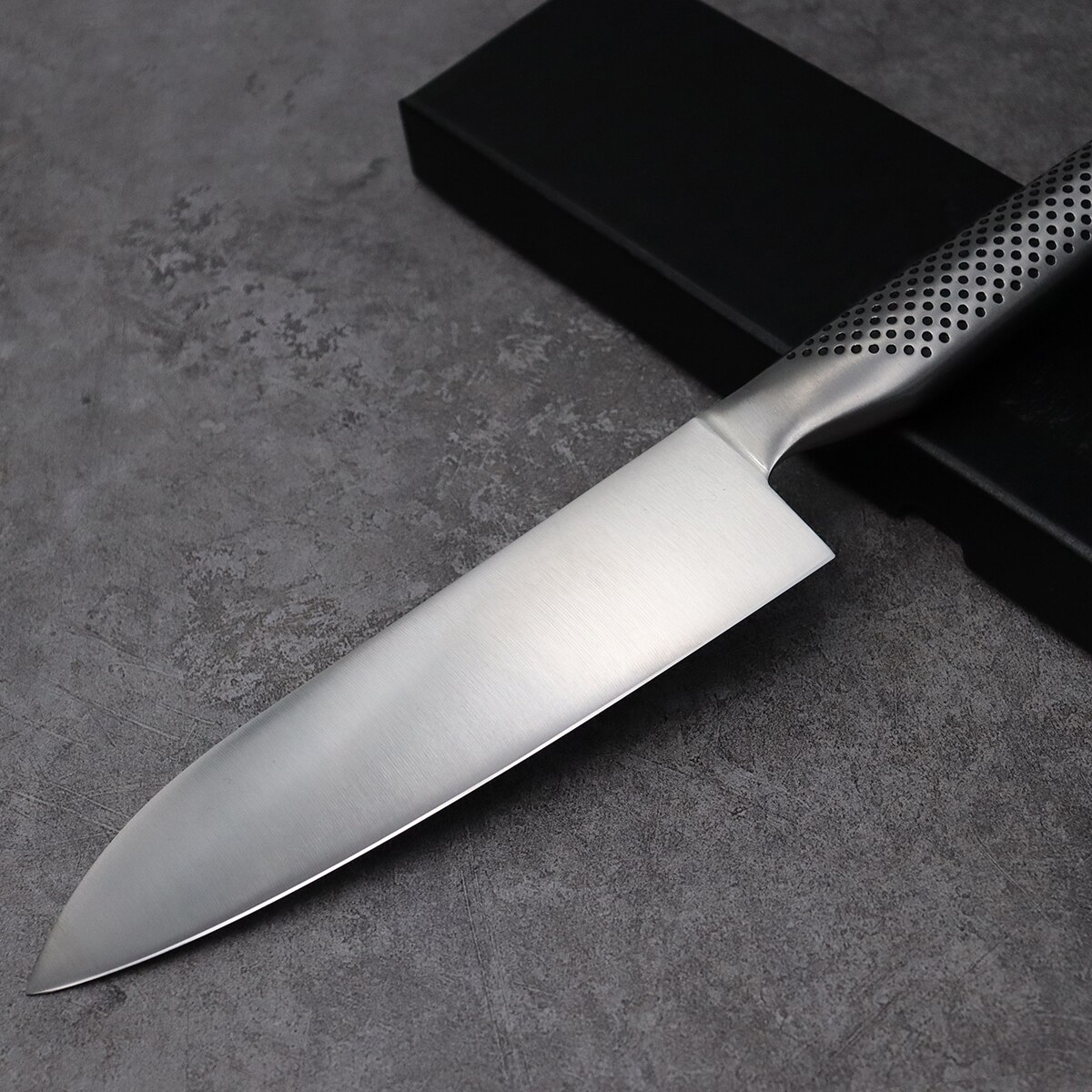 Stainless Steel Sushi Knife Slicing Knife Japanese Fish Fillet Knife Chef Knife Salmon Sushi Sashimi Kitchen Cooking Tools: A with Box