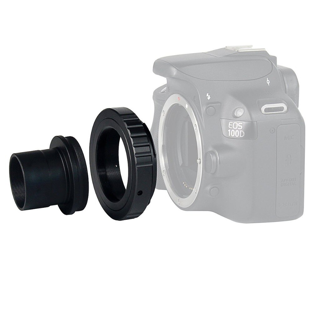 Datyson teleskop kamera adapter metal 1.25 "t mount  m42 x 0.75 til canon olympus nikon sony pentax digital slr kamera 5 p 0012