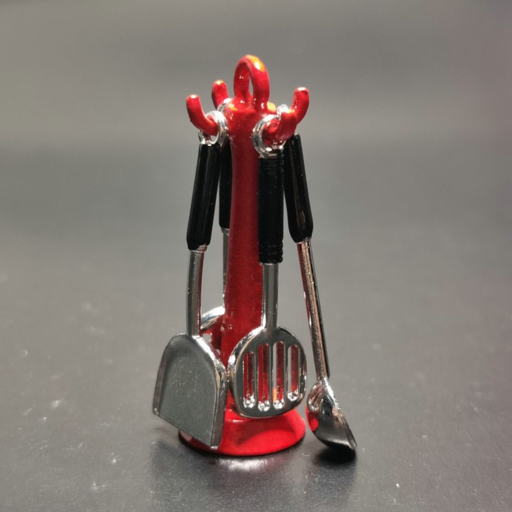 Hervidor 1:12 Mini juegos de utensilios de cocina utensilios de cocina escala 1:12 juego de cocina para muñecas Mini Kit de cocina de aleación: Verde claro