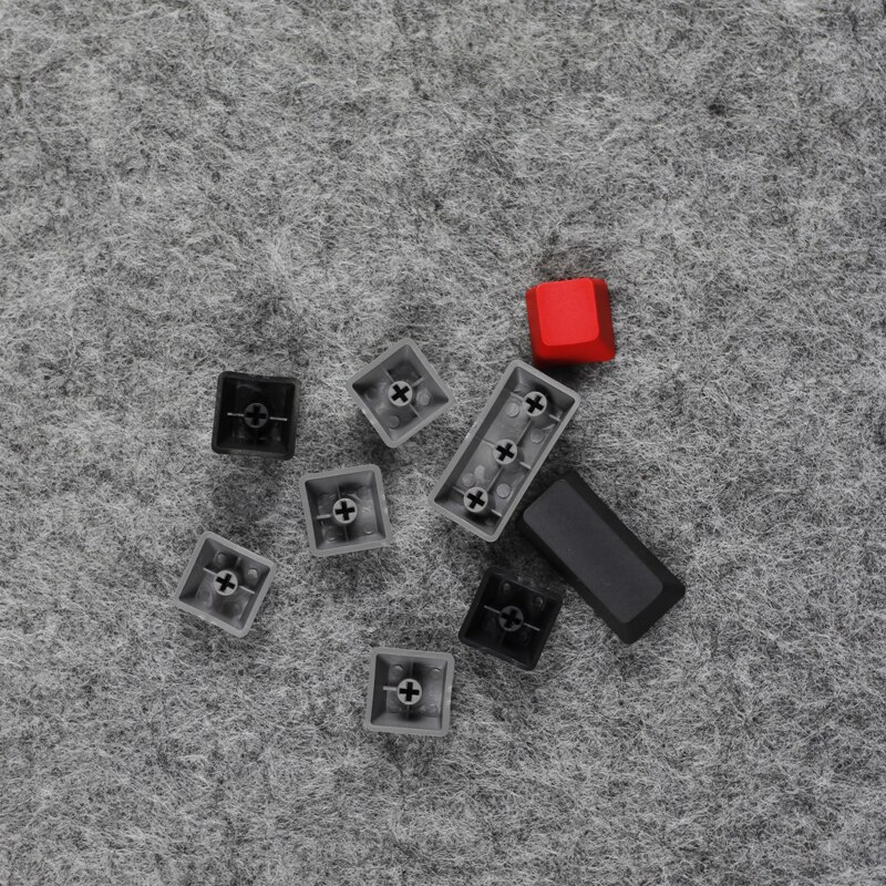 108 Keys PBT Keycap Black Gray Mixed Dolch Thick PBT OEM Profile For Cherry MX Switches Keyboard Keycap Add Mac Key
