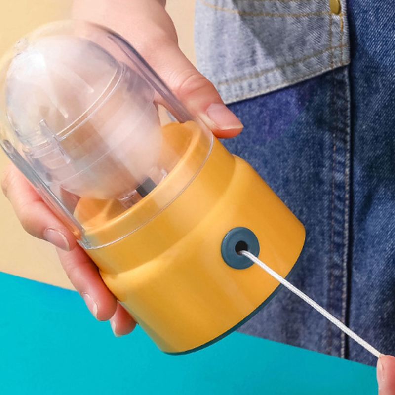 Egg Scrambler Shaker Whisk Hand Powered Eggs Mixing Maker Manual Blender Egg Yolk Mixer Puller Kitchen Gadget 87HA