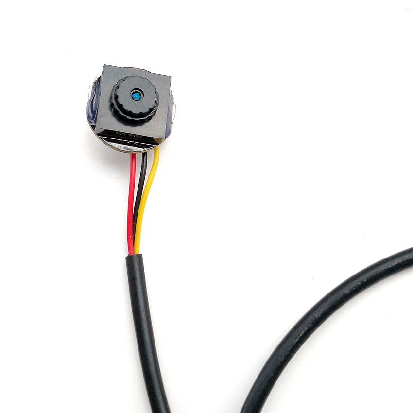 Smtkey 3.6mm 600 tvl farve mikro mini cctv kamera analog cvbs signal support til tv monitor rca port videokamera