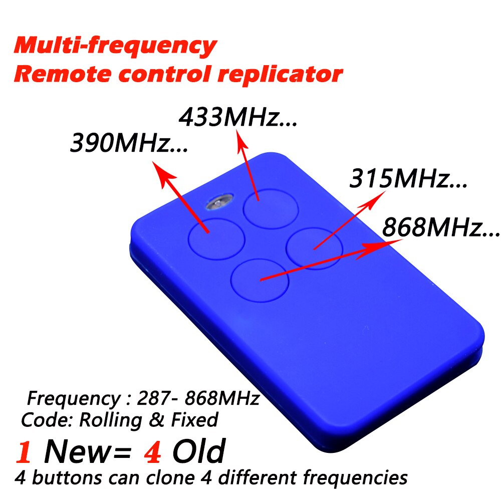 TELCOMA FM400 FM402 FM400E Remote Control Gate Remote Control TELCOMA Garage Door Remote Control 433.92MHz