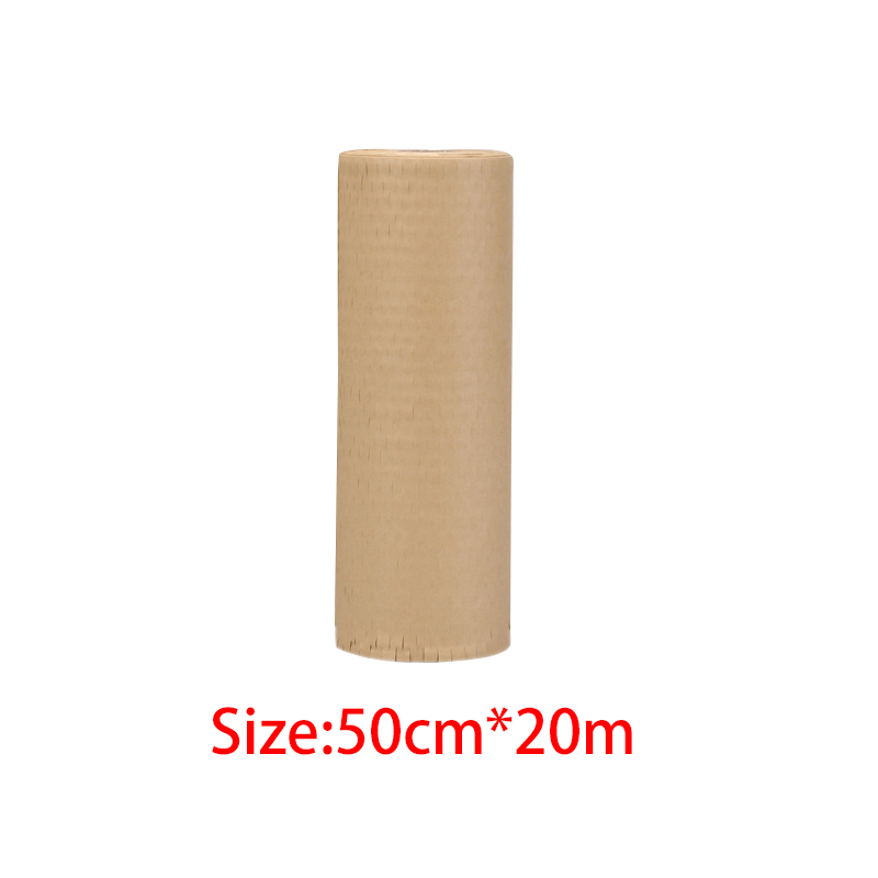 20/50m Vintage Papel Kraft para envolver de nido de abeja envoltura acolchada rollo de embalaje de Material de embalaje papel decorativo: 50cmX20m