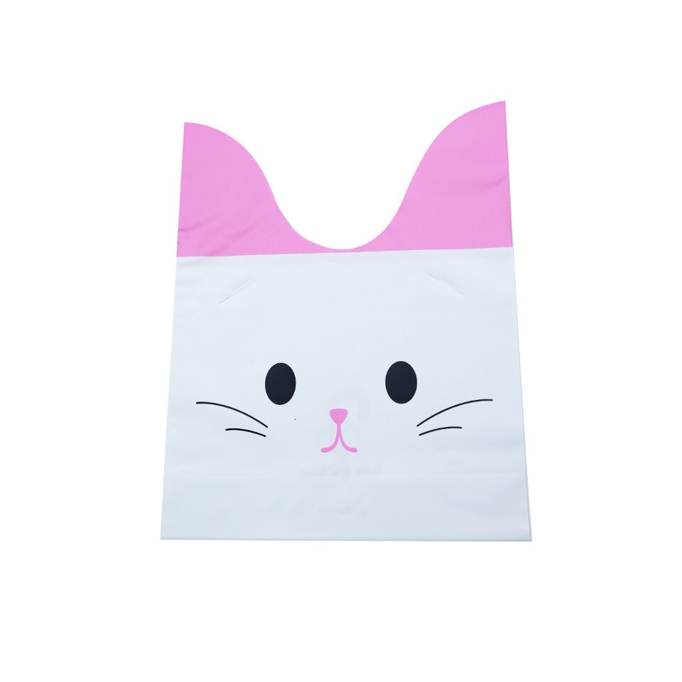 20PCS Easter Carrot Candy Bag Personality Translucent Bag Triangle Storage Box Wedding Table Decoration: J