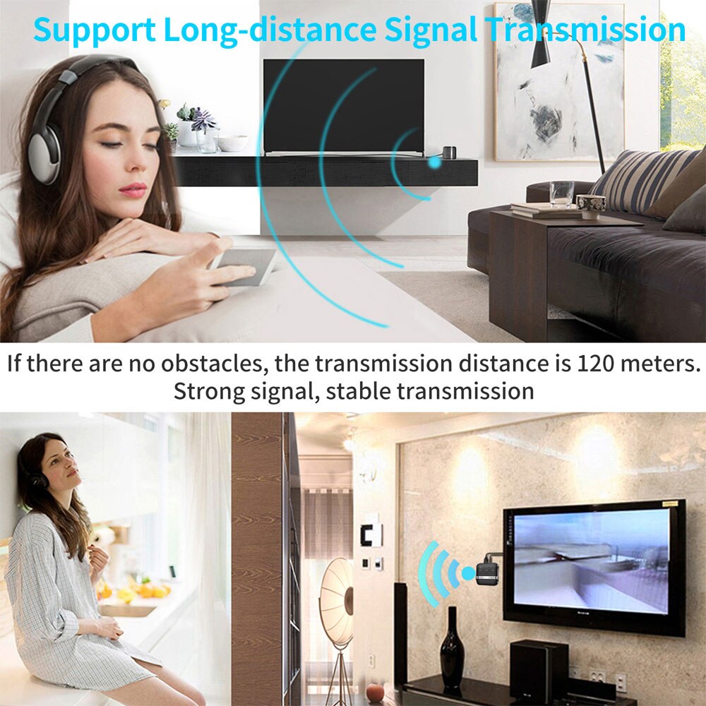 Tebe Bluetooth 5.0 Ontvanger Adapter Aptx Hd Lage Latency 3.5Mm Aux Optische Wirelesss Stereo Audio Zender Met App Controle