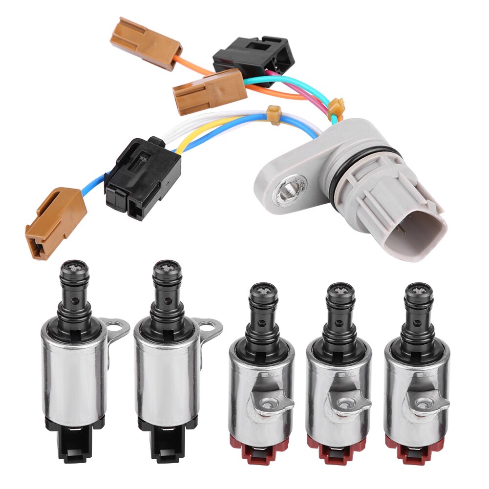 5Pcs 28400-PRP-004 Transmission Shift Solenoid Valve for Honda Accord CR-V RSX Iron Transmission Solenoid Valve