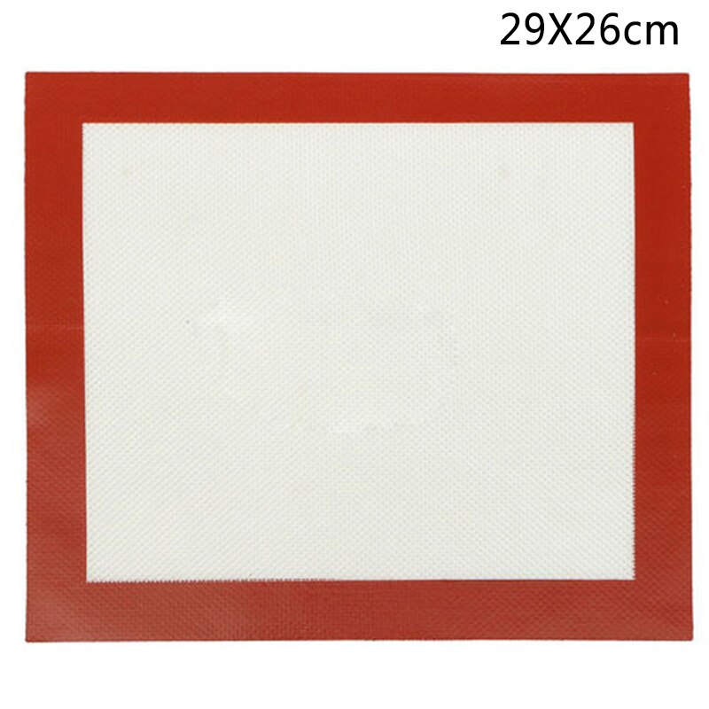 60x40cm/ 40x30cm/ 29x26cm Baking Mat Oven Tray Sheet Non-stick Silicone Baking Pad for Cake Cookie Baking Mats Bakeware Kitchen: 290x260mm