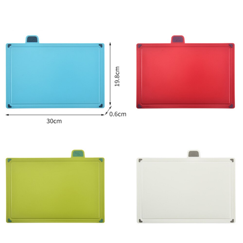 Portable Cutting Mat Set Colorful Kitchen Cutting Board Set Super Easy Clean Modern Cutting Boards Nice Flexible Non-Stick