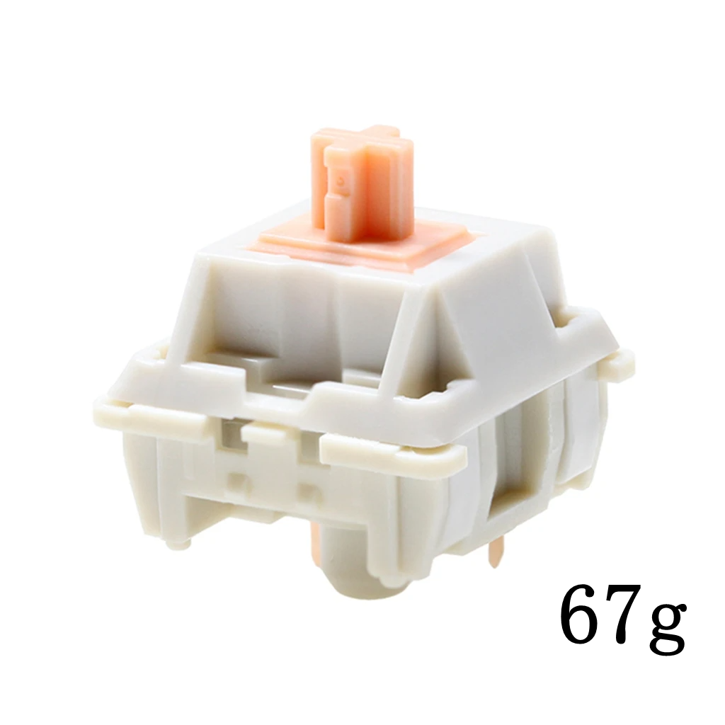 Holy Panda V2 Tactile Keyboard Switch 3 Pins 55g 62g 67g PC POM Nylon Factory Lubed Mechanical Keyboard Custom Switches Hot Plug