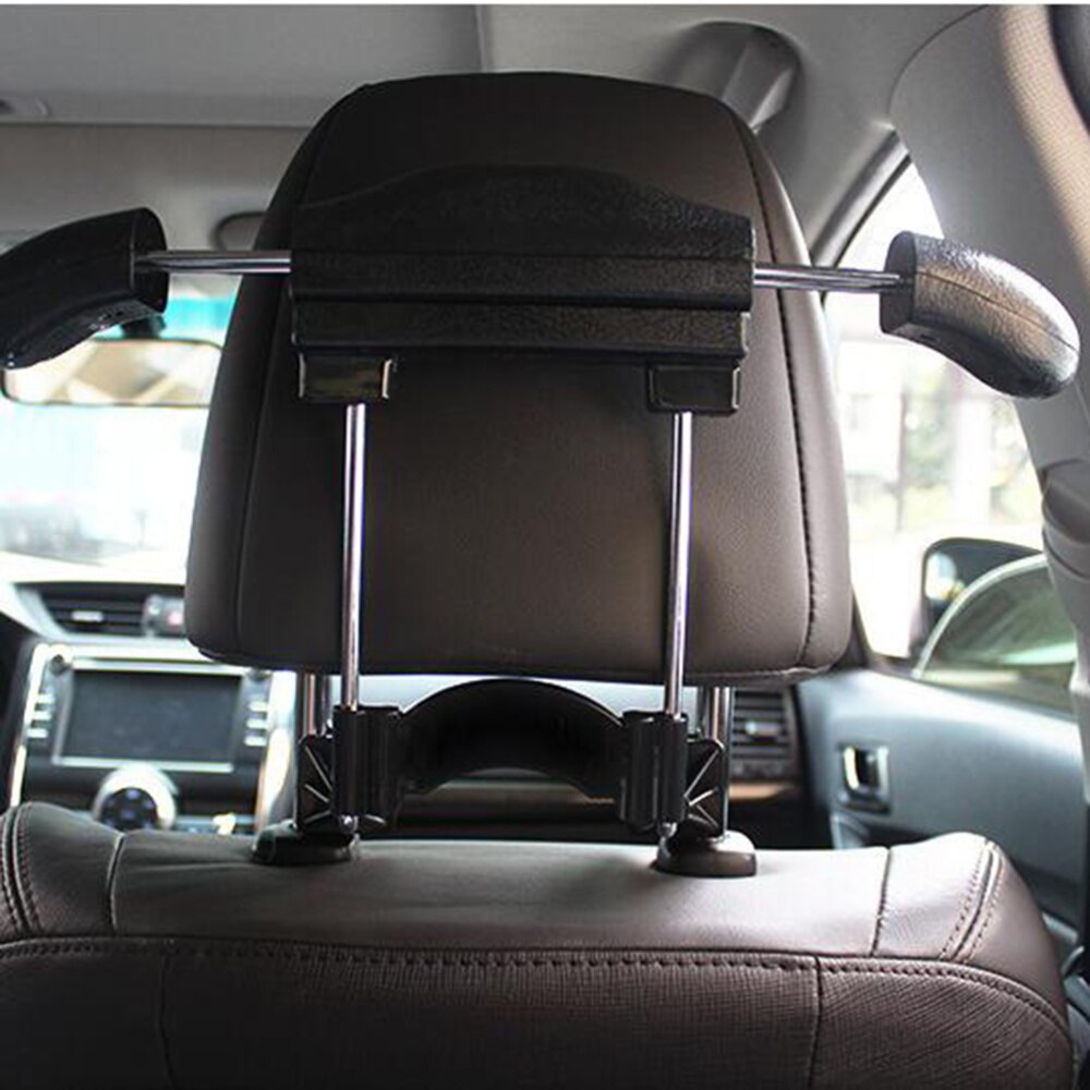 1Pc Seat Hanger Mini Draagbare Praktische Hoofdsteun Hanger Kleerhanger Pakken Hanger Voor Voertuig Auto