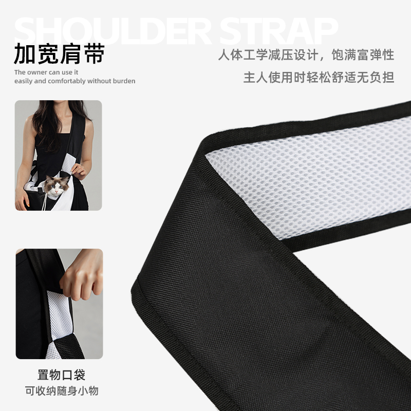 huisdier katten en honden draagtassen katten gaan draagtassen kleine honden huisdier uitgaan slingerde borst kattentas hondentas lichte mode