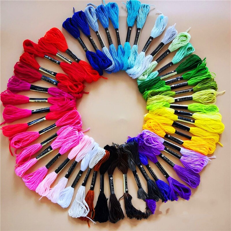 Anchor Similar dmcs embroidery floss Cross Stitch Cotton Embroidery Thread Floss Sewing Skeins Craft Silk Line Branch Threads