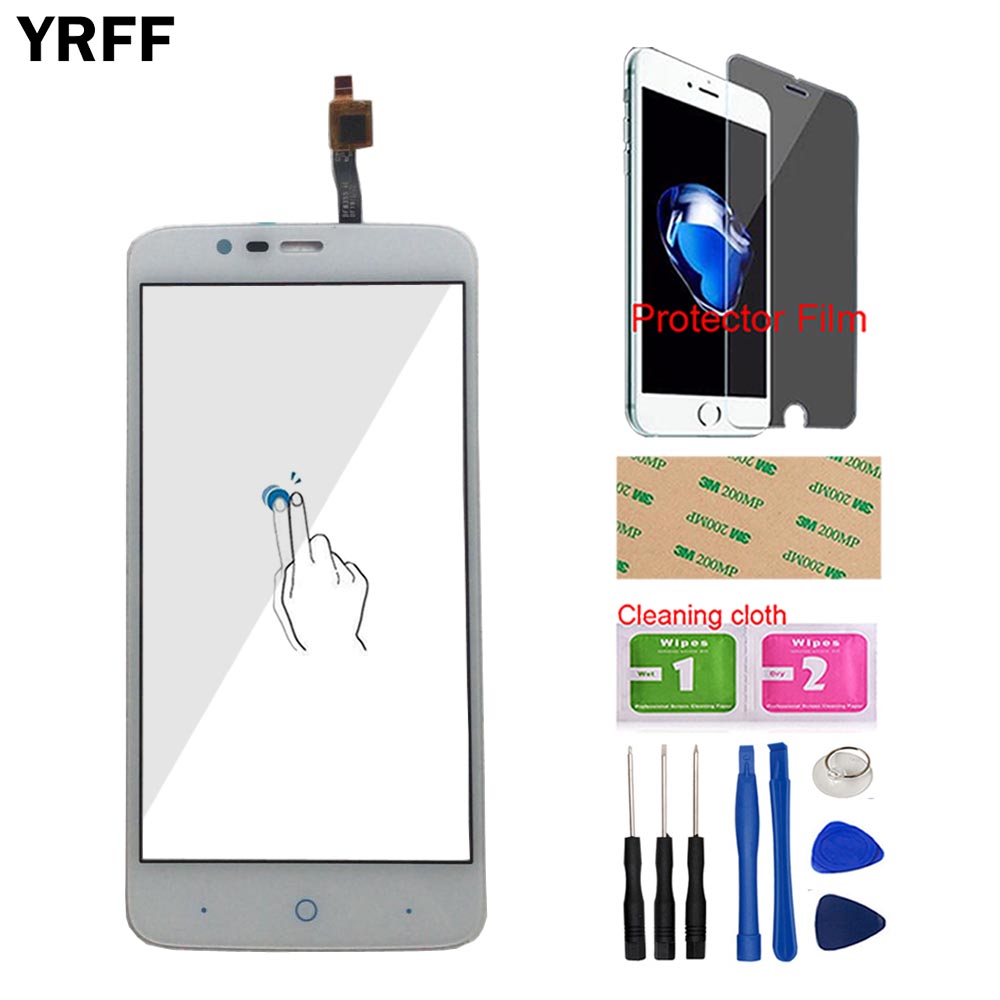 5,0 ''Touchscreen Digitizer Für ZTE Klinge A310 EINE 310 berühren Bildschirm Objektiv Sensor Touchpad Vorderseite Glas Tafel Werkzeuge schutz Film