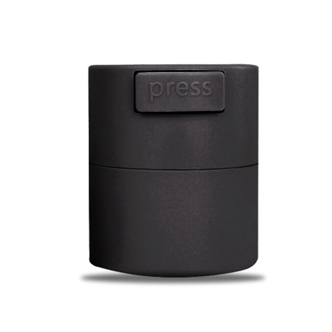 NATUHANA Wimperlijm Opslagtank Houder Container Zelfklevende standaard Verzegelde pot Cosmetische accessoires: Black