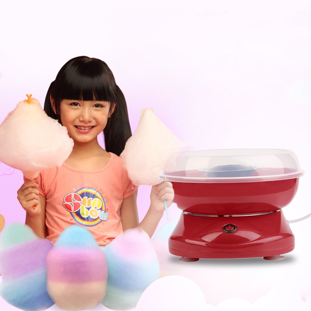 Electric Cotton Candy Machine Cotton Floss Machine Candyfloss Making Machine Home Cotton Sugar Floss Maker