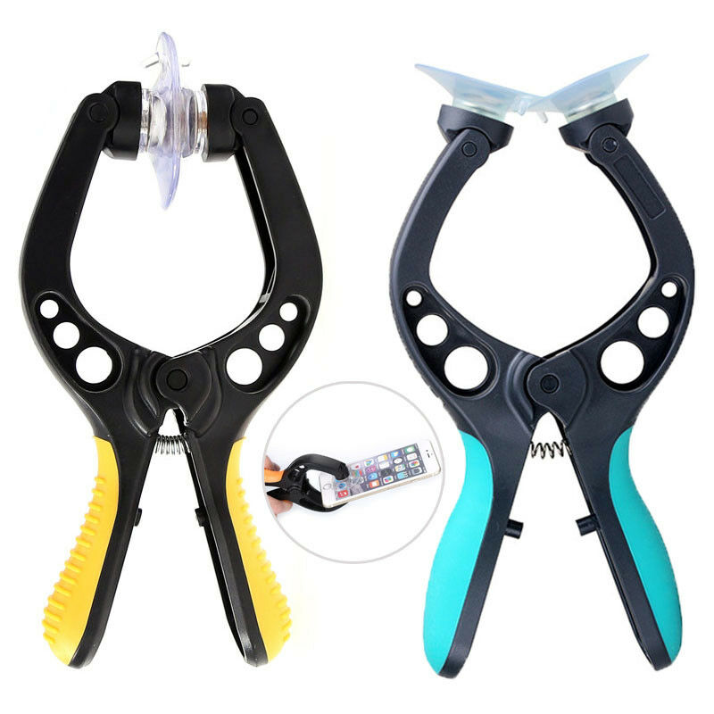 Repair Mobile Phone Tool Suction Cup LCD Screen Sucker Opening Tool Double Separation Clamp Plier Repair Tool For IPhone IPad