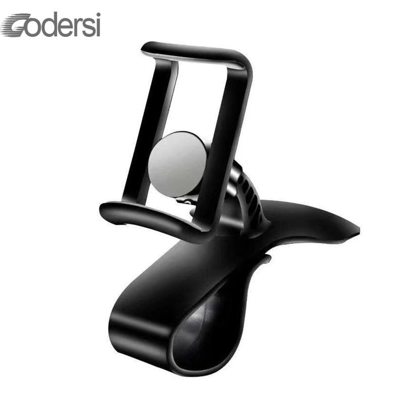 Verstelbare Auto Smartphone Houder 360 Graden Antislip Draaien Clip Gps Stand Dashboard Mounts Auto Telefoon Mobiele Houder