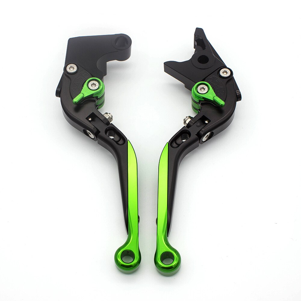 Adjustable Levers Motorbike Brake Lever Clutch Handle For Husqvarna SMR 450 2006: Fold Extend Green