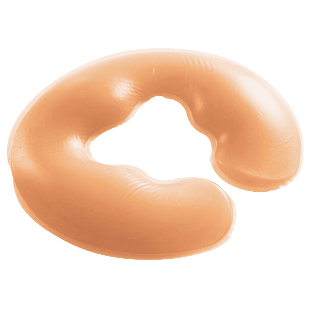 Comfortabele Salon U Vorm Silicon Kussen Wasbaar Herbruikbare Elastische Hals Gezicht Massage Body Relax Rest Draagbare: Blauw