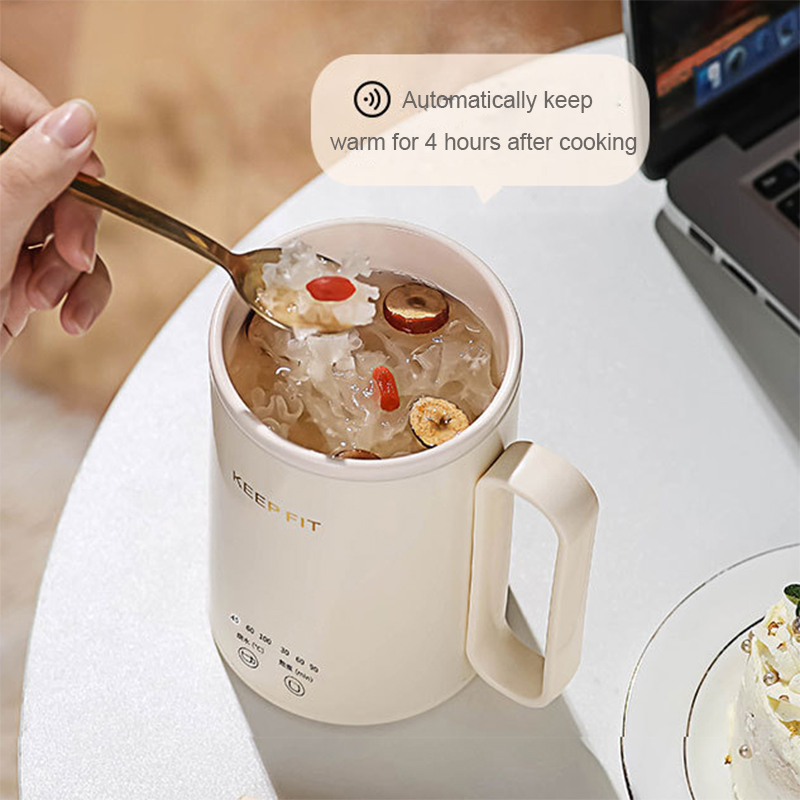 Portable Mini Stew Cup Electric Kettle Water Thermal Heating Boiler Pot Travel Milk Heater Teapot Soup Porridge Slow Cooker