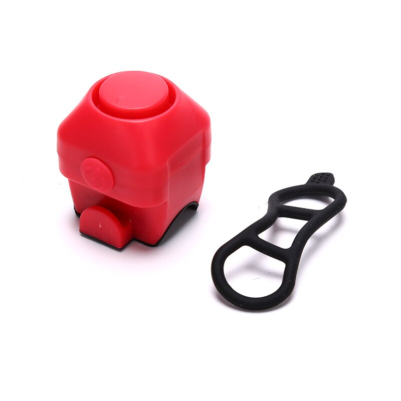 Fiets elektronische luide claxon 130 db waarschuwingsveiligheid elektrische bel politie sirene fiets stuur alarm bel fietsaccessoires