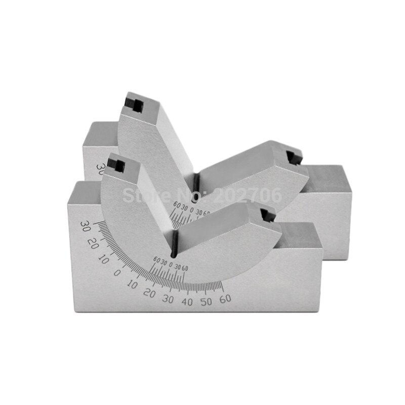 AP25 Precision Gauge Micro Adjustable Angle V Block Milling Setup 0 to 60 Degree Angle Plate Angle Block Angle Gauge