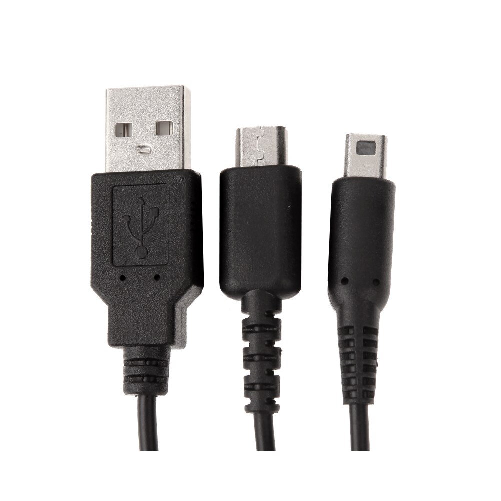 Cavo di ricarica dati USB da 1.2m cavo di ricarica per Nintendo NDSI 3DS NDSL utilizzato nel dispositivo di ricarica del telefono cellulare del Computer con USB