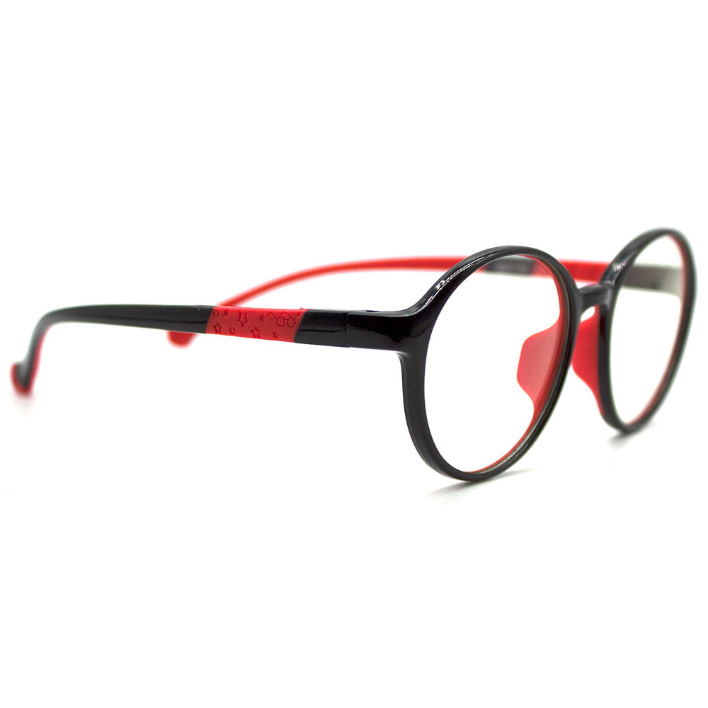 LuckTime Anti Blu ray Kids Glasses Frame Soft Silicone Baby Myopia Glasses Kids Eye frame Lucky Time Prescription Glasses #2o4o