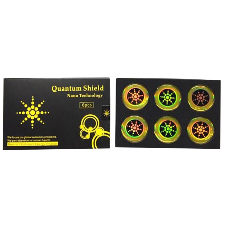 1/6/10 Pcs Radiation Shield Cell Phone Anti-Radiation Sticker Protection for Mobile Phone H-best