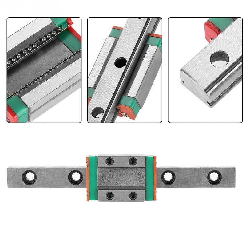 LML9B 40/55/95/100/150/260mm Miniature Linear Rail Guide With Slide Block CNC Machine 3D Printer Parts Automatic Linear Motion