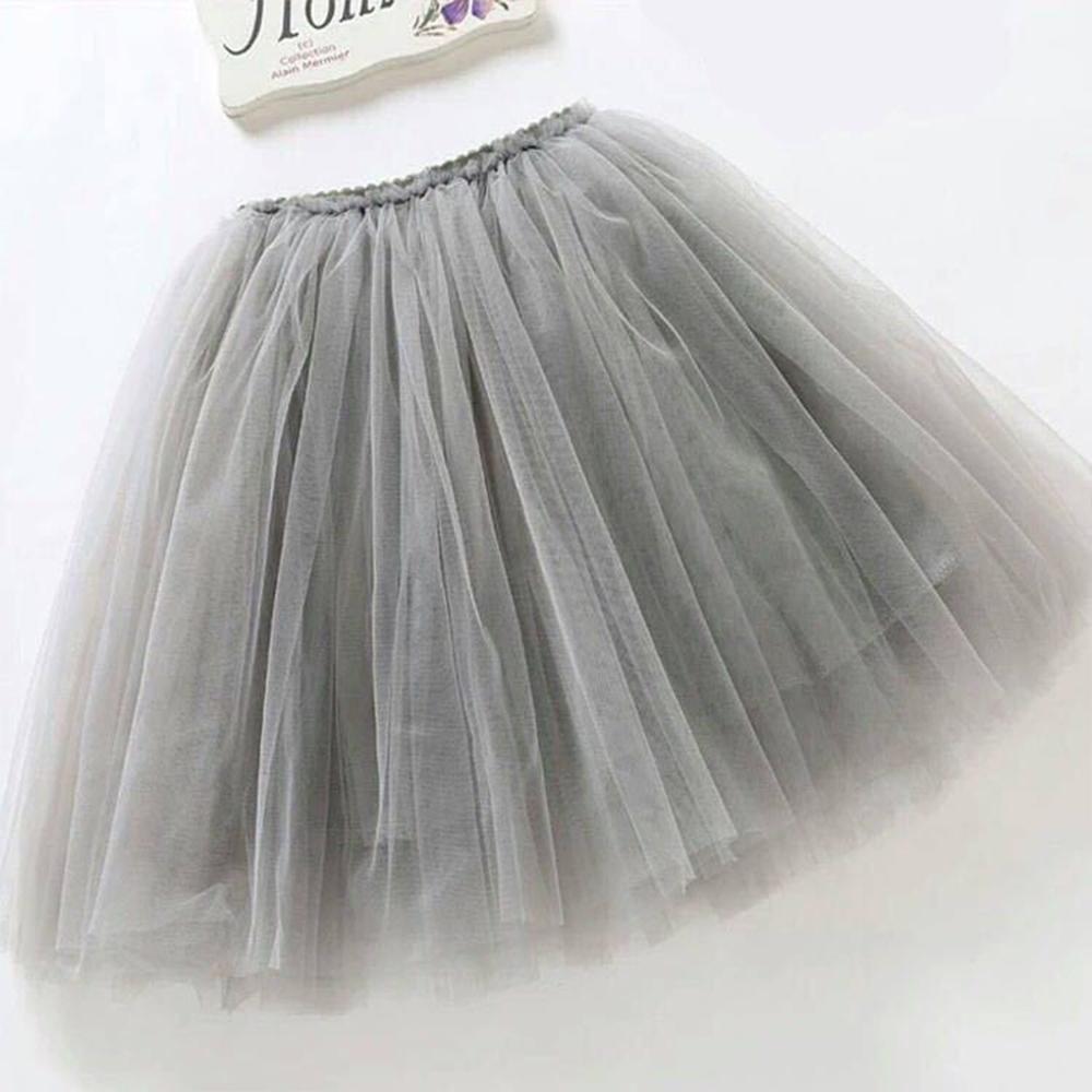 Zomer chiffon babymeisjes tutu rokken lange meisjesrokken voor 3-5t kinderen zachte prinsessenmeisjeskleding bebé babyrok