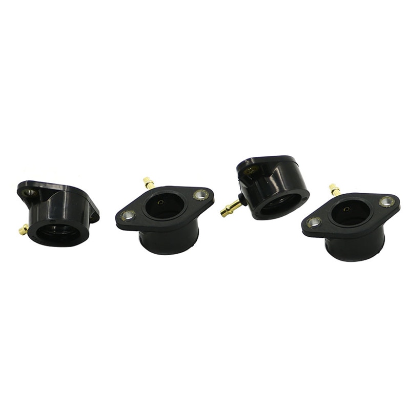 Isolador da colagem da relação da entrada do manifoid do carburador de 4 pces para kawasaki z400 z500 kz550 1980-1983 1981 1982 z 400 500 kz 550