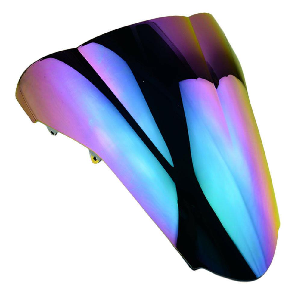 For Honda VFR800 VFR 800 2002 2003 2004 2005 2006 2007 smoke Windshield WindScreen Double Bubble: Iridium