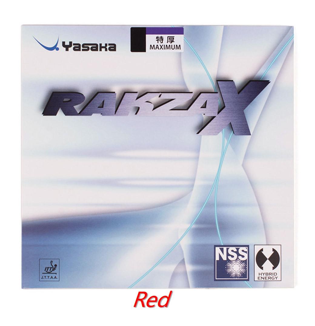 Yasaka Original RAKZA 9 RK9 RK 7 RK 7 SOFT Pimples In Table Tennis Rubber hybid energy Pips-In Ping Pong Sponge Tenis De Mesa: RK X red