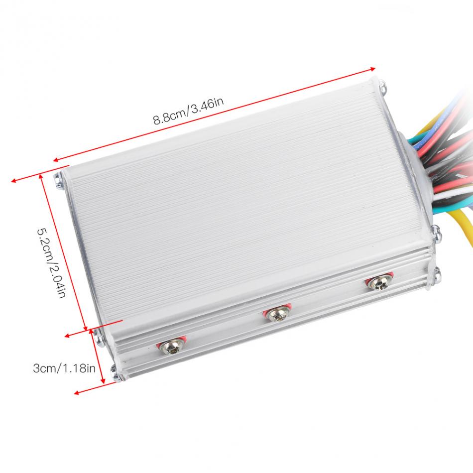 Elektrische Scooter Ebike Dc Borstelloze Motor Controller Lcd-Display Foca 24V 36V 48V En06 Colour Scherm Meter Met Usb Fo