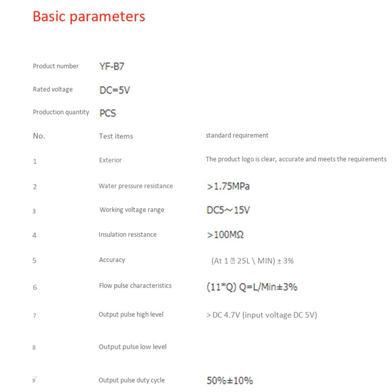 G1/2 Water Flow Sensor Hall Flowmeter with Temperature Detection Metal Copper Shell Flowmeter Turbine Meter Sensor