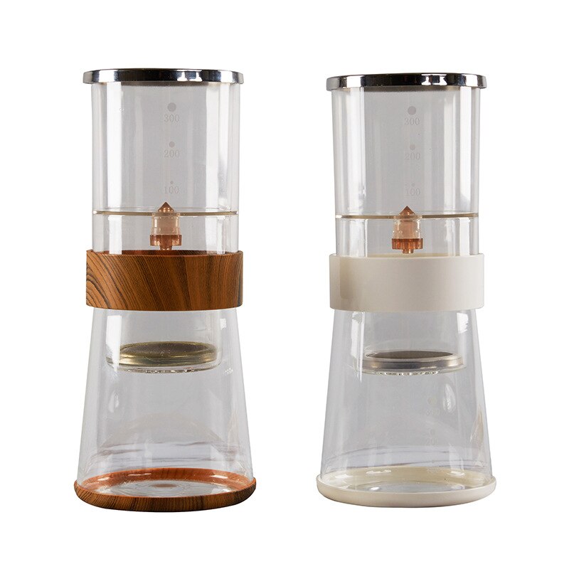 400ml Household Mini Glass Coffee Hourglass Ice-Brew Coffee Pot Coffee Pot Cold Brew Coffee Appliance