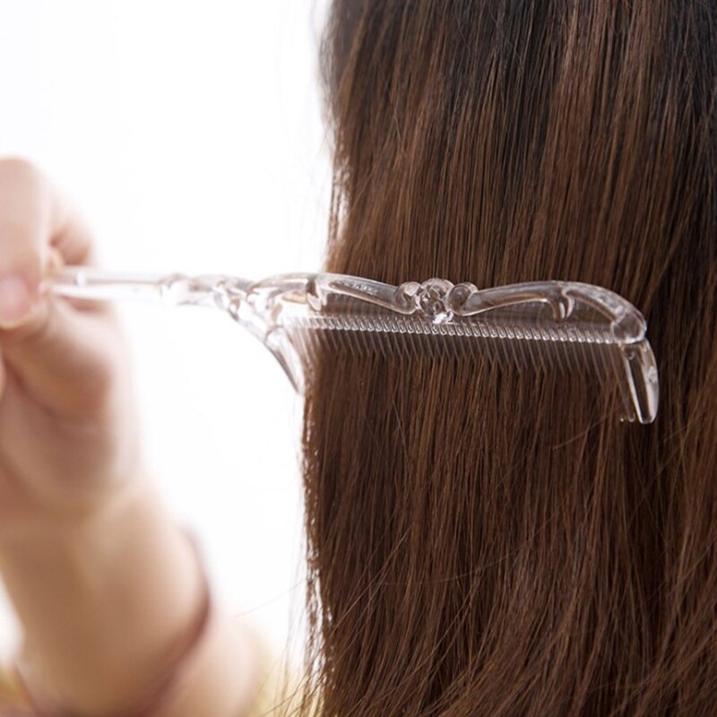 Pin Tail Hair Edge Comb Home Salon Hairdressing Styling Brush Separate Parting for Hair Styling Antistatic