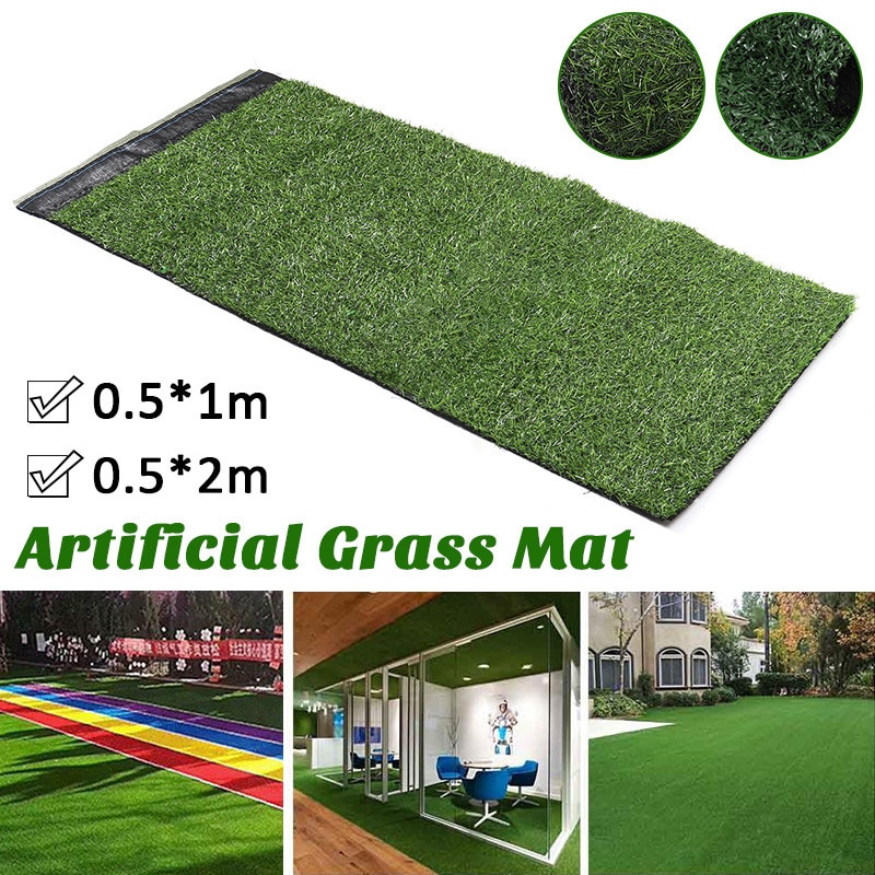 Artificial Lawn 0.5X1m/2m Length 10/20mm Thickness Turf Grass ...