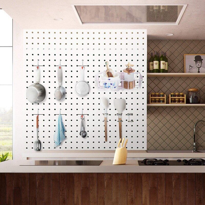 52 st pegboard krokar sortiment hem förvaring krokar system peg board verktyg hängare uppsättning garage kök verkstad arrangör verktyg ho