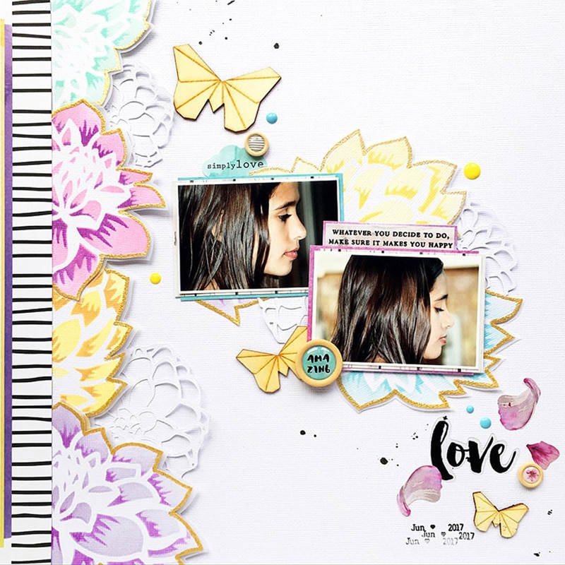 1 stks Scrapbooking Gradiënt Kleurrijke Stempelkus... – Vicedeal