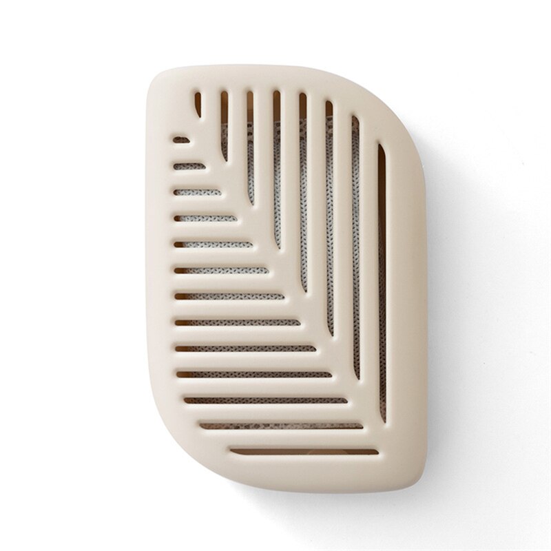 1pcs Refrigerator Smell remover Deodorant Box Air Purifier Activated Bamboo Charcoal Deodorant Box Odors Smell Remover: beige