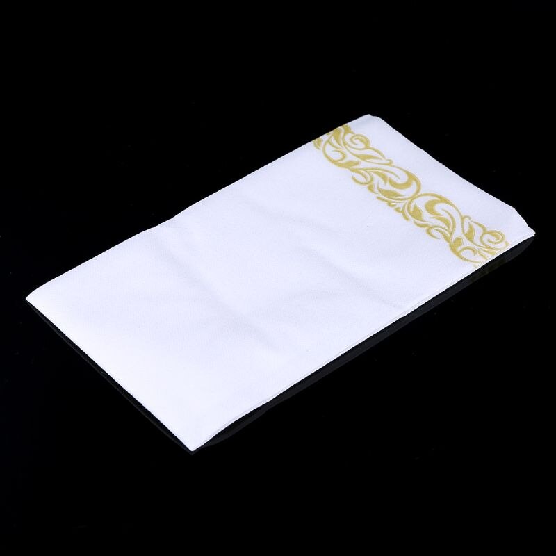 Toallas desechables para manos y baño, servilletas decorativas de papel de lino suave y absorbente para invitados de cocina