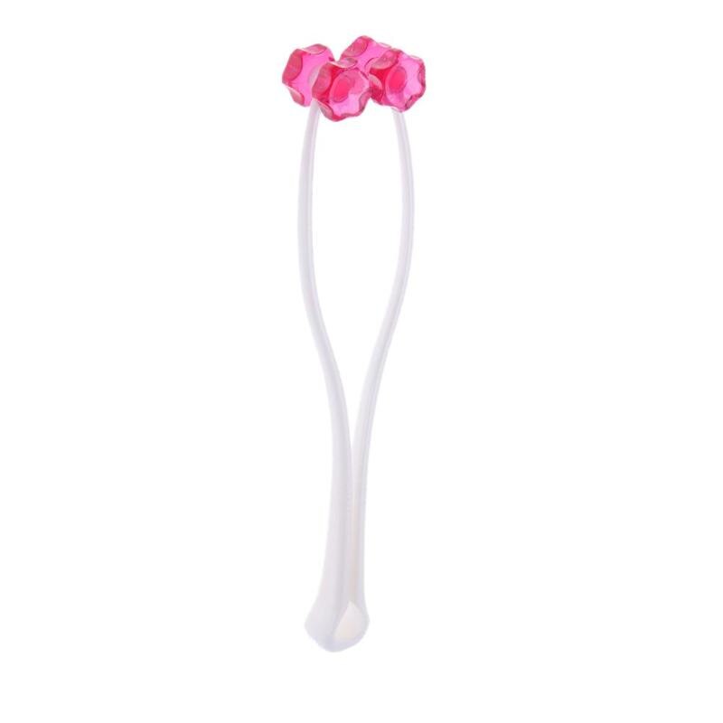 Outil de Massage pour chat, masseur de visage mince, masseur de pieds et de jambes, soins de santé, toilettage pour chat, produits de toilettage pour animaux de compagnie: Pink2 M
