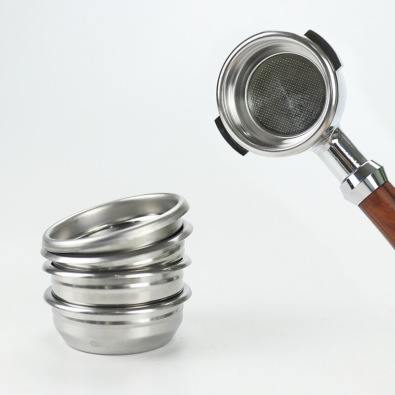 Cesta de filtro de 58MM para ROCKET Expobar E61, filtro de café sin fondo, tazón ciego de limpieza, accesorios de Espresso de acero inoxidable