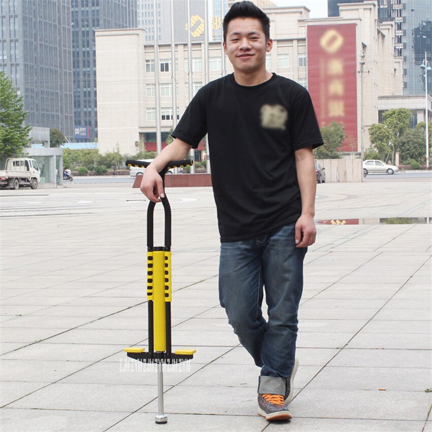 PN098 Double Jumping Children Jumping Pole Stick Bouncing Pole Adults Steel Pipe Jumping Stilts Teenagers Stick