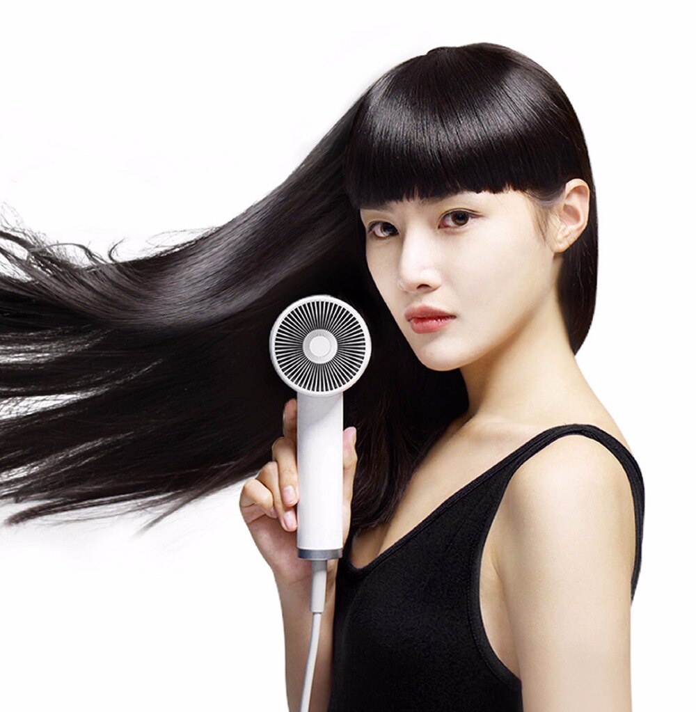 Original Xiaomi Zhibai Anion Hair Dryer Mini Portable 1800W Quick-drying Light Mi Blow Dryer Hair Tools for Travel Home Hotel
