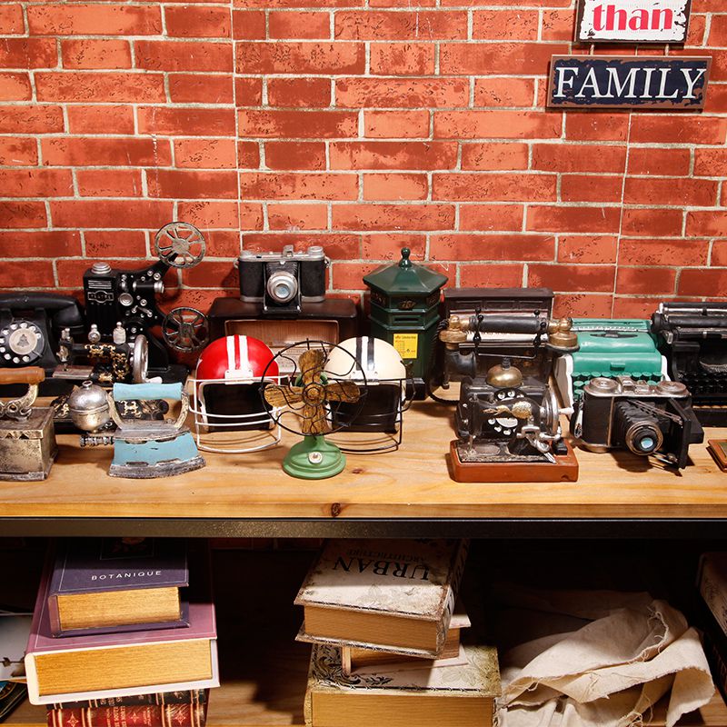 Antique Home Decor Retro Resin Musical Instrument Model Nostalgia Ornament Crafts Antique Musical Instrument Figurines Souvenirs